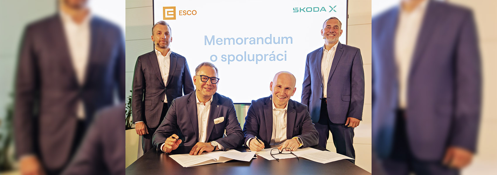 Škoda X a ČEZ ESCO memorandum