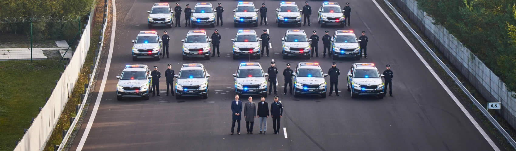 Škoda vozy pro Policii ČR