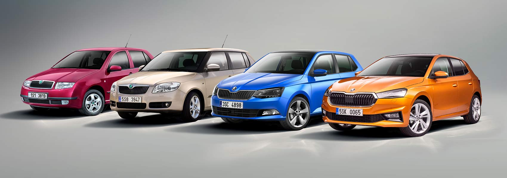 Vozy řady Škoda Fabia