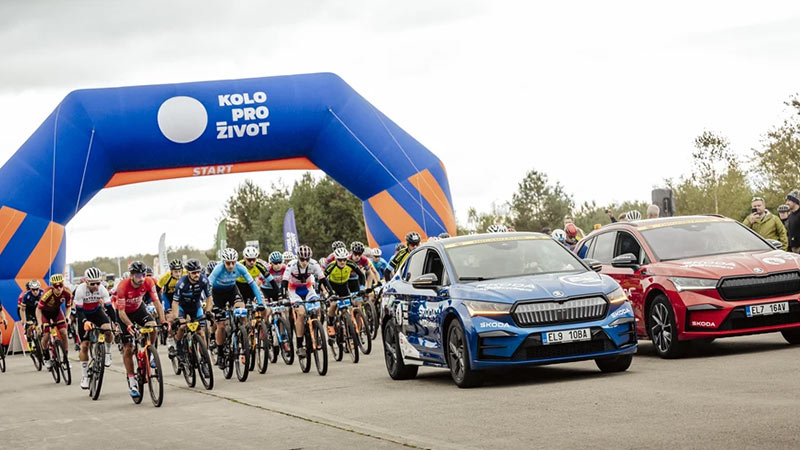 Škoda Auto a cyklistické závody