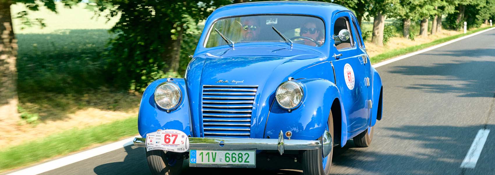 Škoda Rapid OHV připomněla 130 let