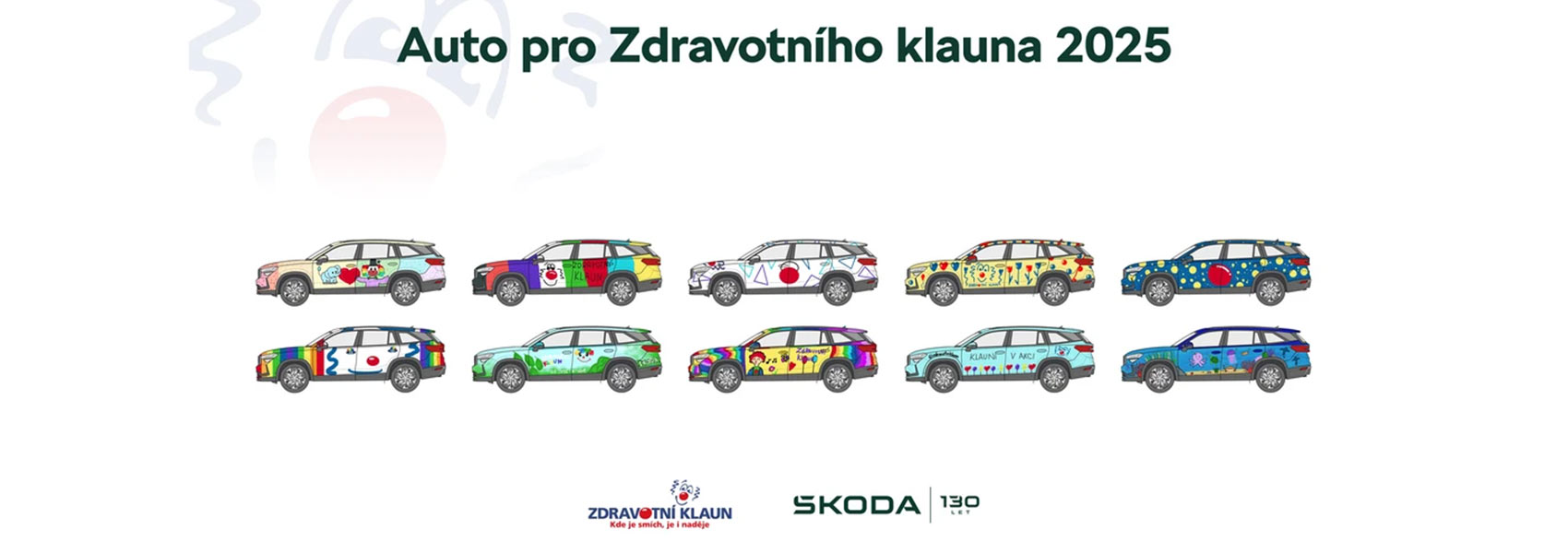 Auto pro zdravotního klauna