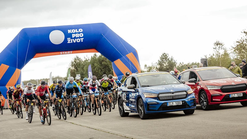 Škoda Auto a cyklistické závody