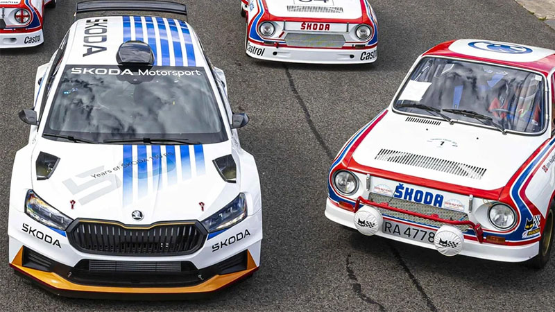 Škoda zazářila na Sosnová Classic před tisíci fanoušky