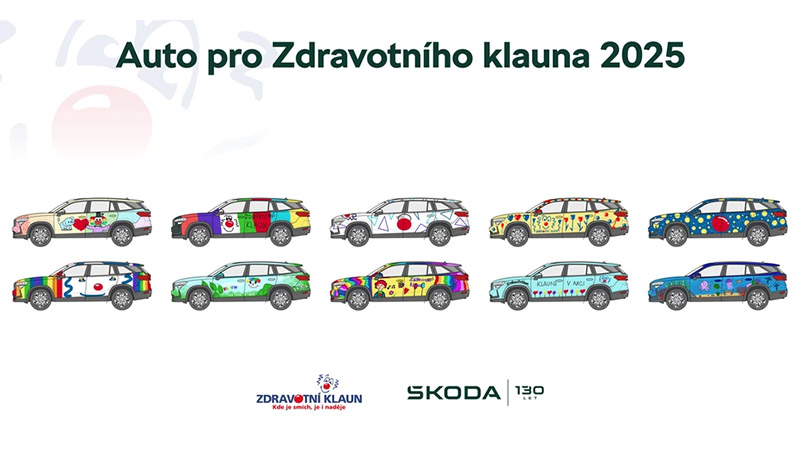 Auto pro zdravotního klauna