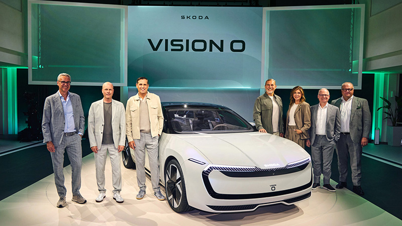 Světová premiéra Škoda Vision O