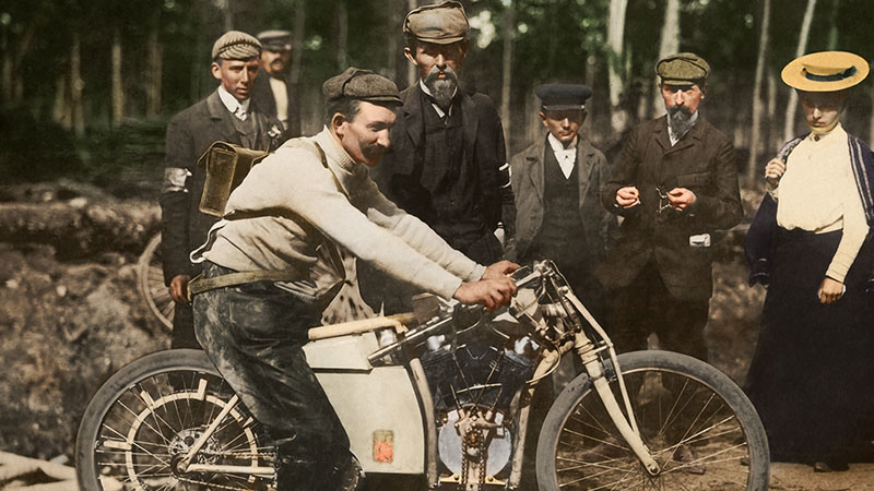 Vítězství Václava Vondřicha v roce 1905