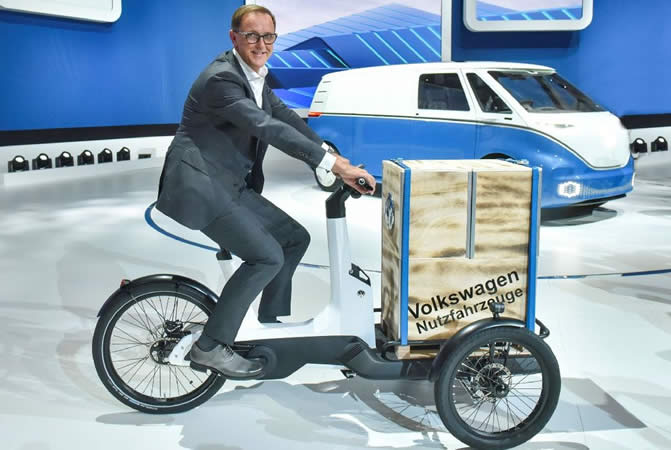 vw cargo e bike