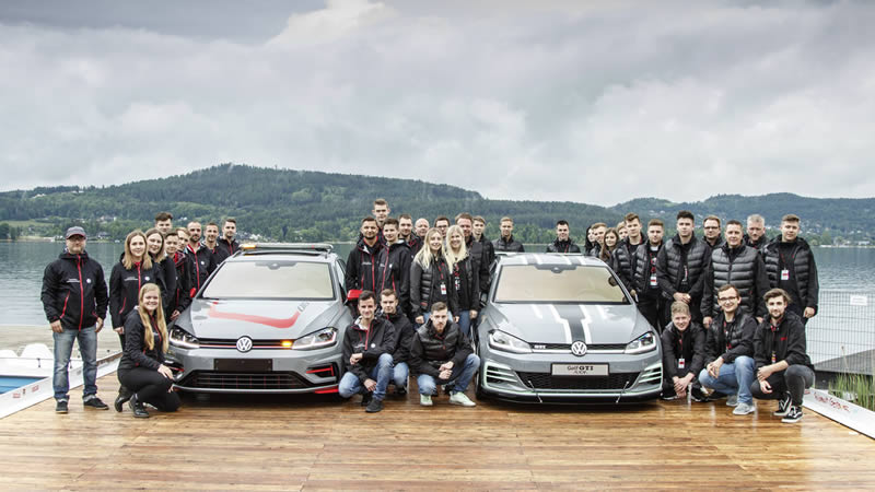 VW Setkání GTI: Studenti z Wolfsburgu a Cvikova představují své koncepční vozy Aurora a FighteR na základě Golfu