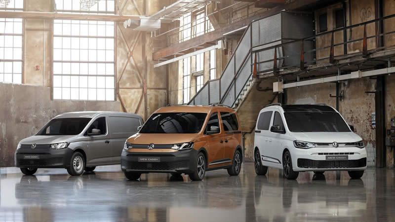 Volkswagen užitkové vozy - Nový Caddy