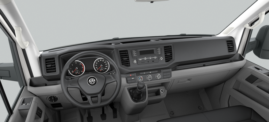 Volkswagen Crafter podvozek s kabinou