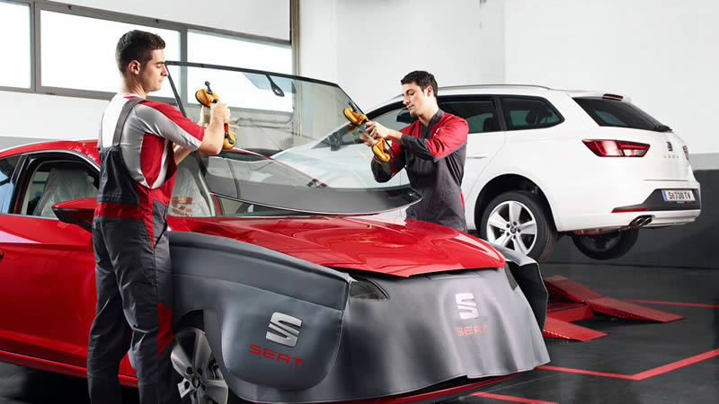 SEAT - výměna čelního skla SEAT - výměna čelního skla