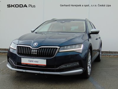 Škoda Superb SCOUT 2,0 TDI/ 140KW 4X4 7° DSG