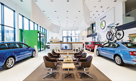 Showroom Auto Škoda