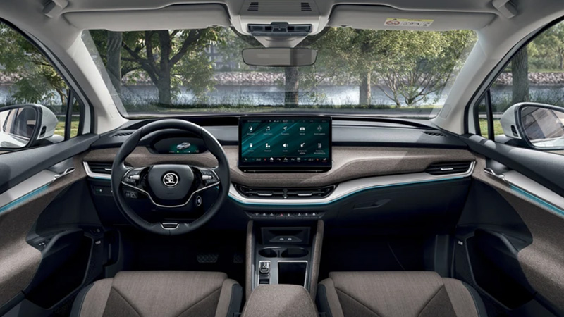 skoda enyaq coupe iv interier lodge