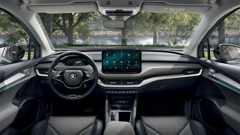 skoda enyaq coupe iv interier loft