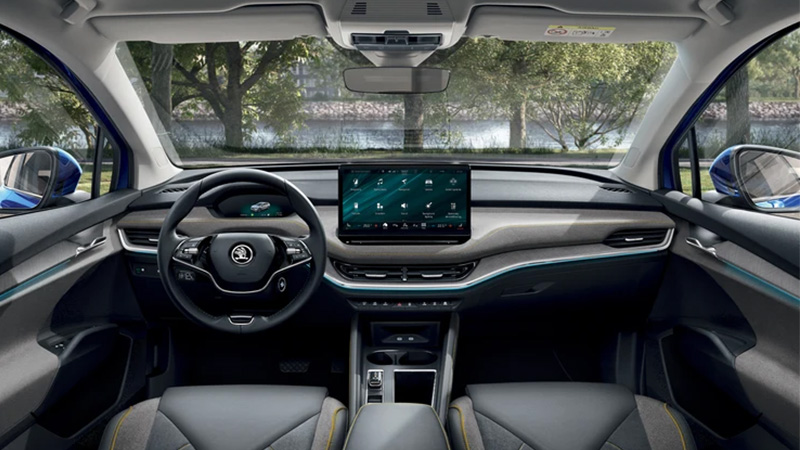 skoda enyaq coupe iv interier lounge