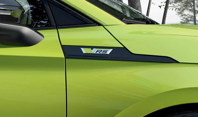 ŠKODA ENYAQ COUPÉ RS iV - Plaketka RS