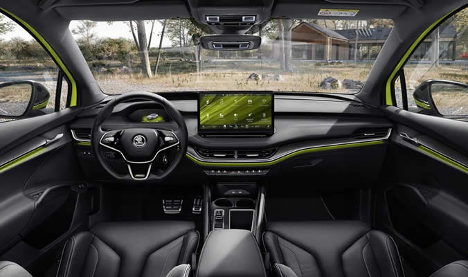 ŠKODA ENYAQ RS iV - Interiér RS Suite