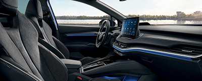 Škoda Enyaq iV Sportline - interiér