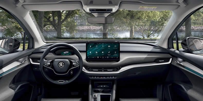 ŠKODA Enyaq iV - interiér ŠKODA Enyaq iV - interiér