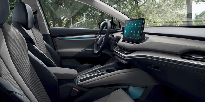 ŠKODA Enyaq iV - interiér ŠKODA Enyaq iV - interiér