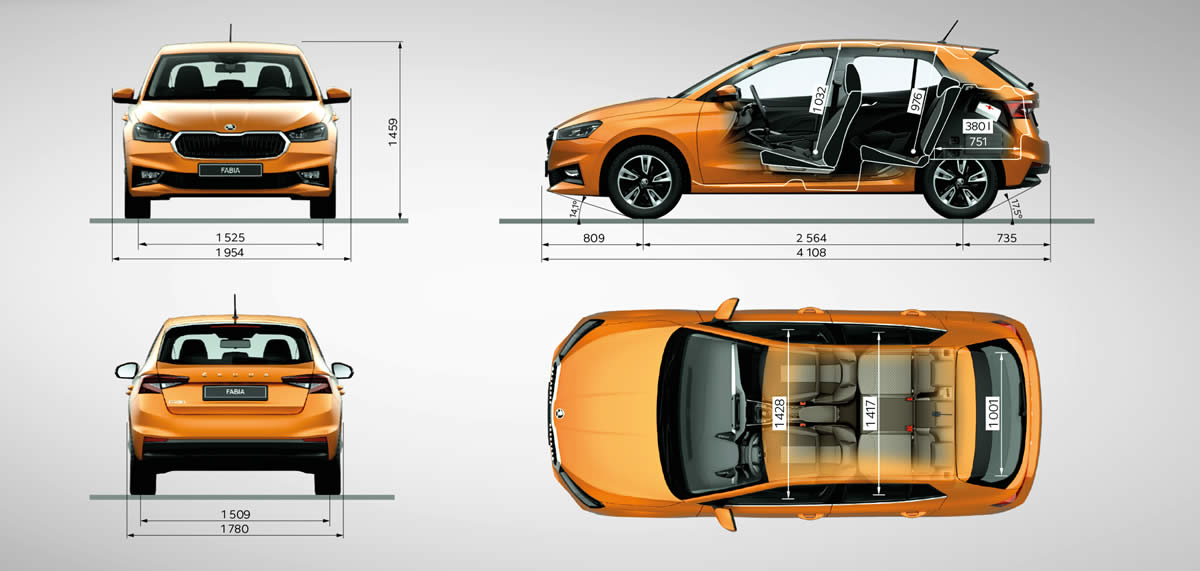 Nová ŠKODA FABIA - Technické údaje Nová ŠKODA FABIA - Technické údaje