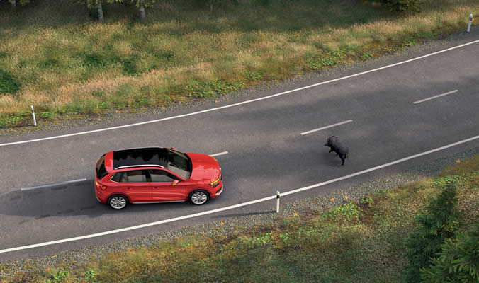 Crew Protect Assist | Bezpečnostní systémy Škoda Kamiq G-TEC