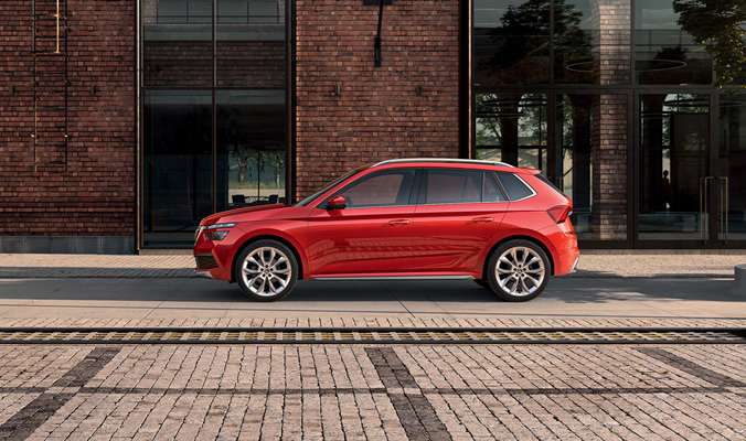 ŠKODA KAMIQ - Přehled shora