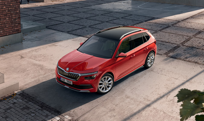 ŠKODA KAMIQ - Sportovní jízda stisknutím tlačítka 
