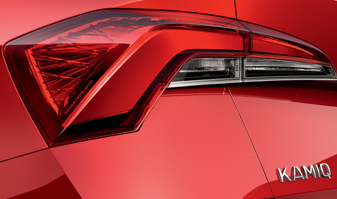 ŠKODA KAMIQ - TOP LED Zadní světla