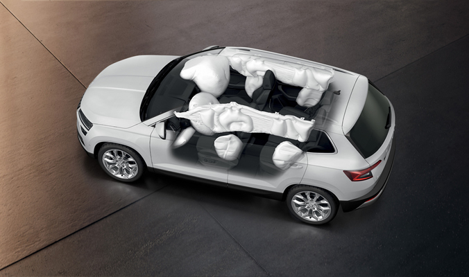 Боковые подушки безопасности в Skoda Rapid