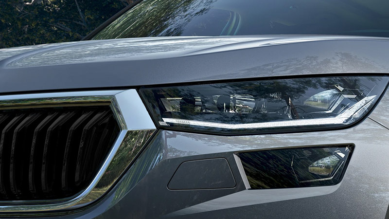 skoda kodiaq led predni svetla