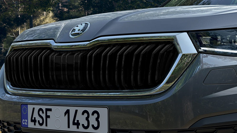 skoda kodiaq predni maska