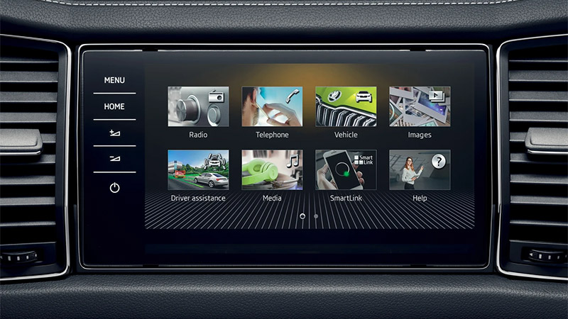 skoda kodiaq radio