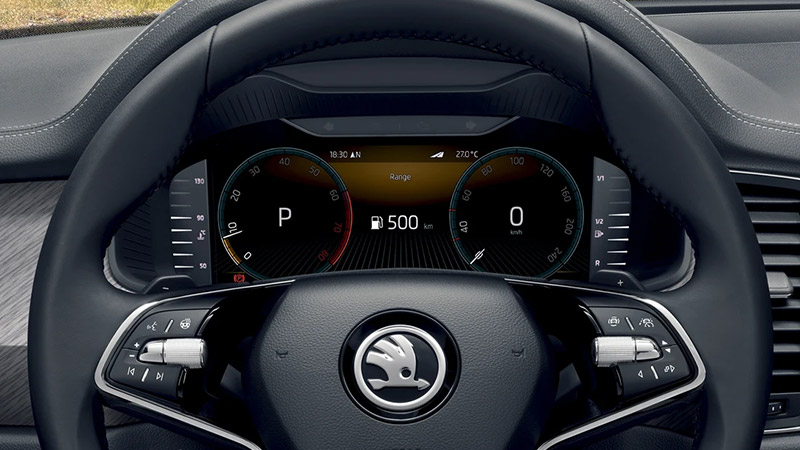 skoda kodiaq virtualni kokpit