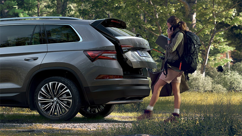 skoda kodiaq virtualni pedal