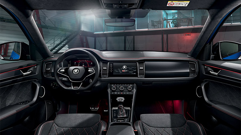 Škoda Kodiaq RS Challenge skoda kodiaq rs challenge interier 1