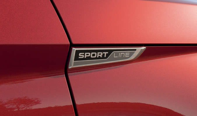 skoda kodiaq sportline 2021 logo sportline