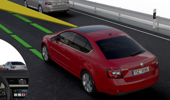 ŠKODA OCTAVIA - Lane Assist