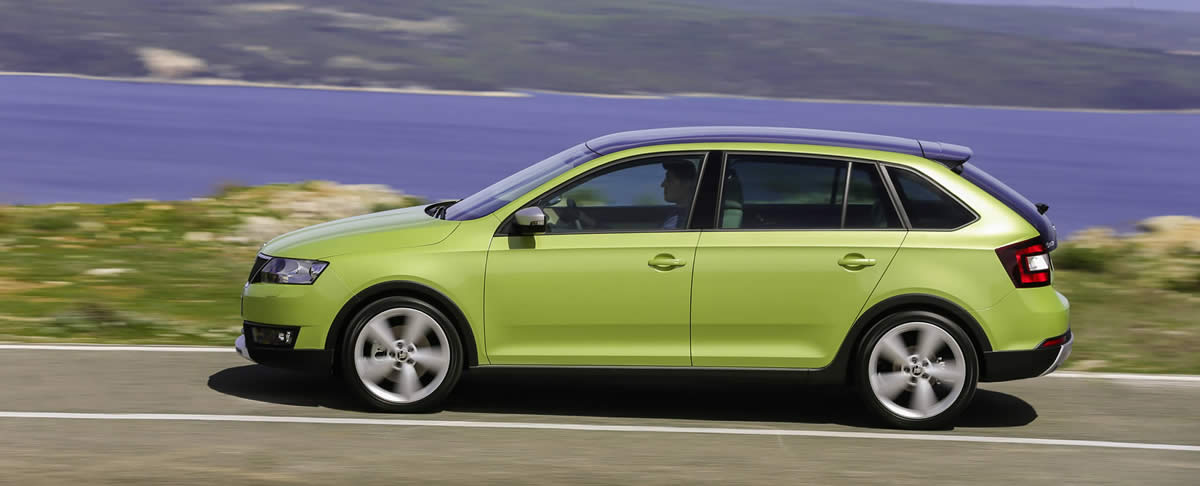ŠKODA RAPID SPACEBACK SCOUTLINE ŠKODA RAPID SPACEBACK SCOUTLINE