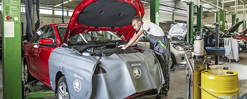 Servisní prohlídky vozů Škoda Servisní prohlídky vozů Škoda