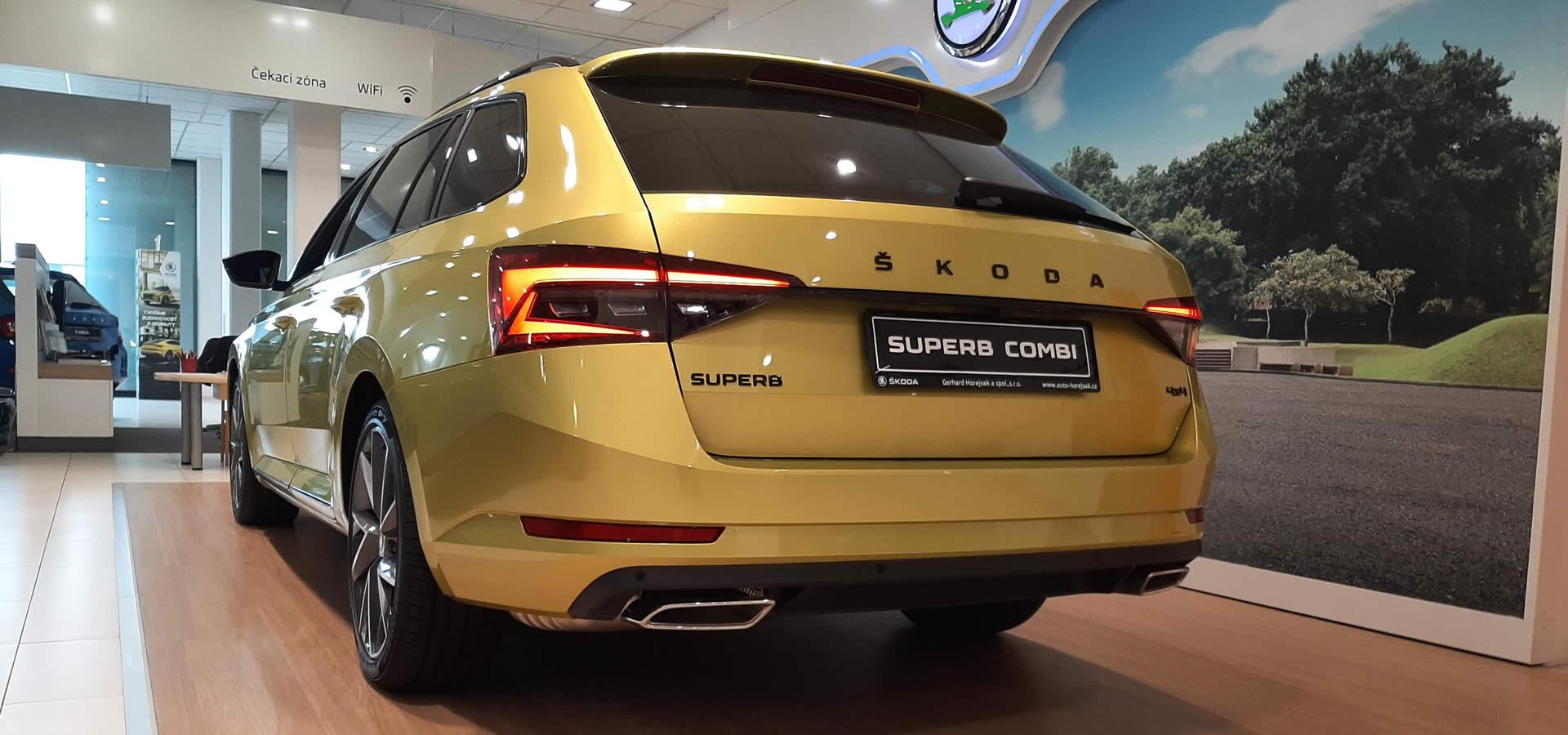 ŠKODA SUPERB 4x4 2,0 TSI